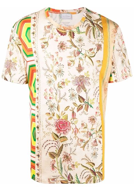 t-shirt manica corta con stampa floreale PIERRE LOUIS MASCIA | T-shirt | FEBO/S11416124581